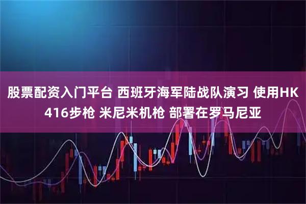 股票配资入门平台 西班牙海军陆战队演习 使用HK416步枪 米尼米机枪 部署在罗马尼亚